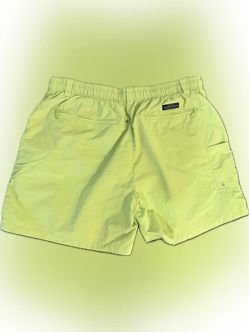 💚 Southern Marsh Men’s Lime Green Swim Trunks 🌊☀️